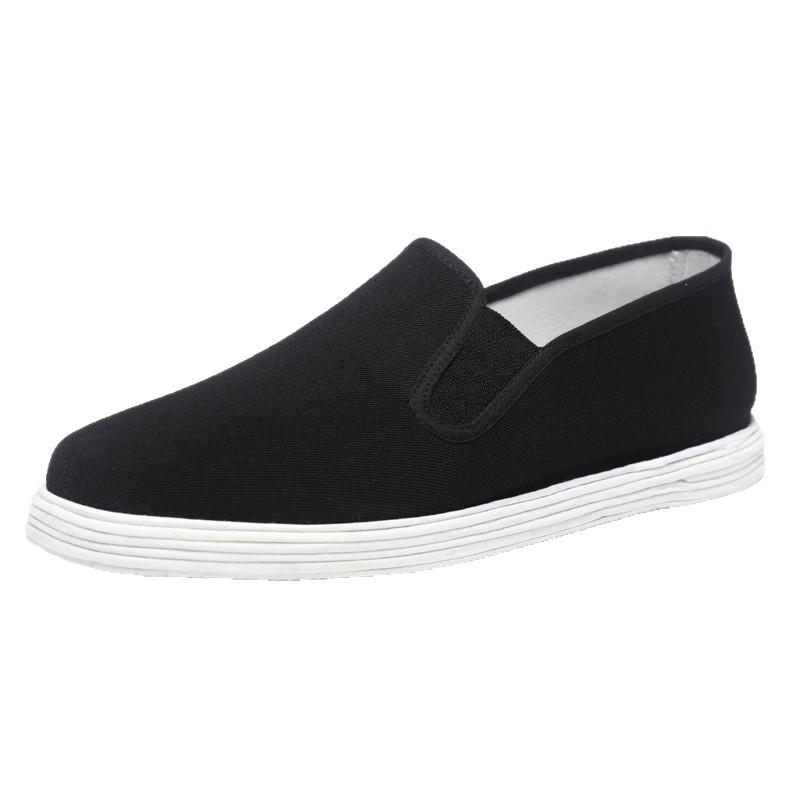 New Chinese Lasagna Cloth Shoes Classic National Style Cloth Sole Black Breathable