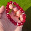 1pc/Wealthy and Abundant Stretching Jewelry - 10mm Glass Crystal Stone, Unisex, Attracts Wealth and Good Luck, October Birthstone
