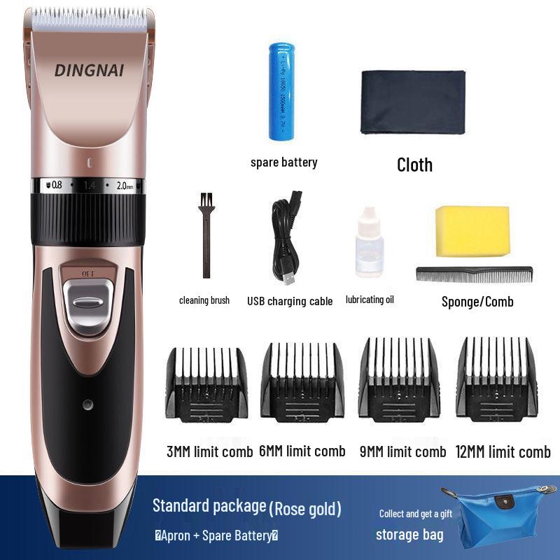 Electric Hair Clipper: Home & Barber Shop 4-in-1 Shaver & Trimmer