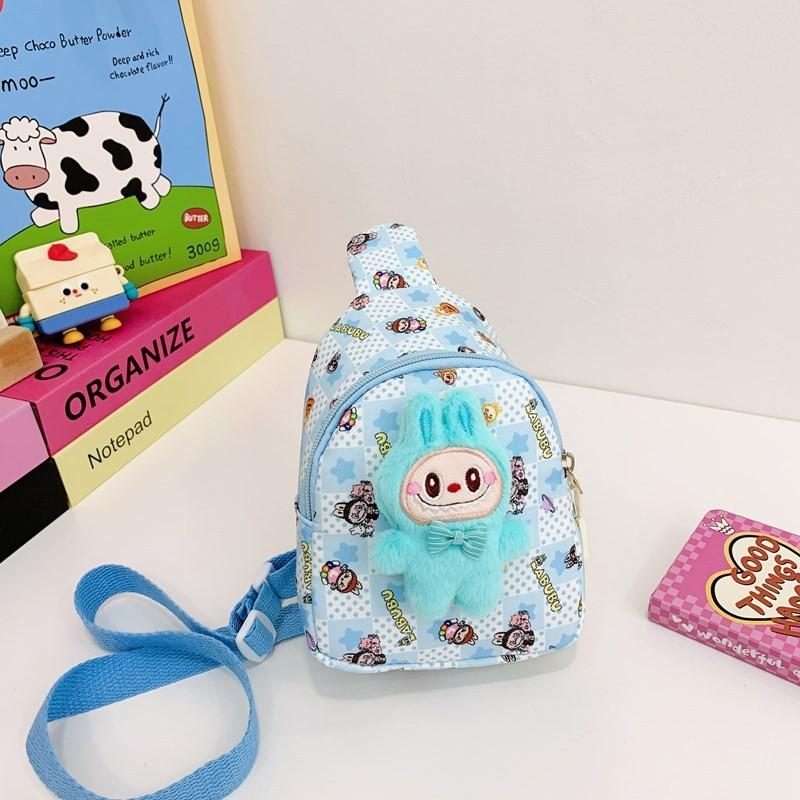 Plush Cozy Cartoon Radish Sling Backpack For Boys And Girls Breathable And Lightweight For Use Daily