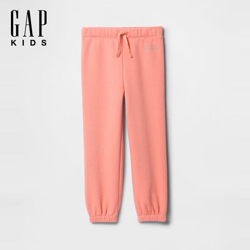 Gap Girls Toddler 2025 Spring Logo Cuffed Knit Casual Pants 110/53