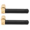 2pcs WIFI Antenna SMA Male Inner Needle 315MHz 3DBI Waterproof 50W 360 Degrees  Rotatable Joint Network