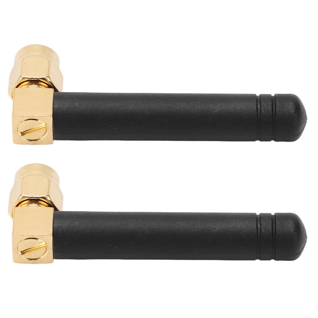 2pcs WIFI Antenna SMA Male Inner Needle 315MHz 3DBI Waterproof 50W 360 Degrees  Rotatable Joint Network