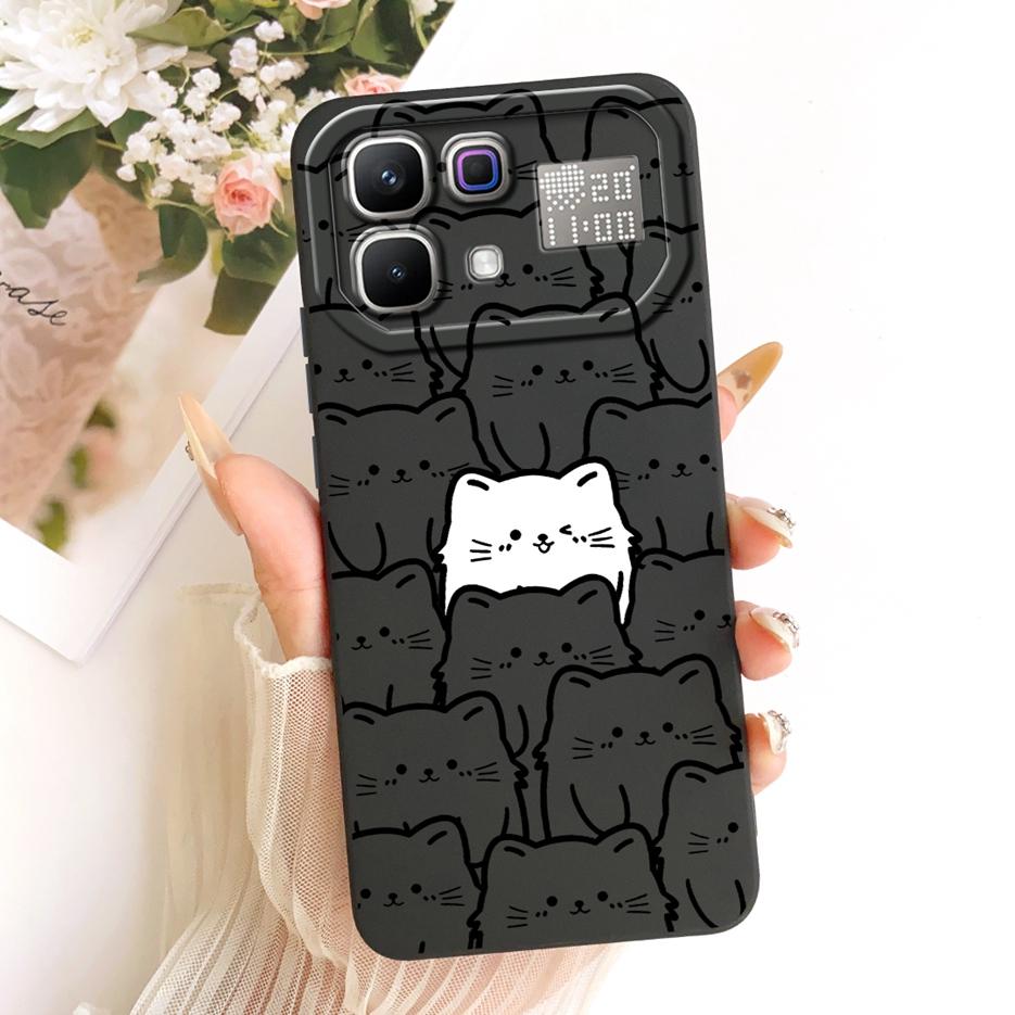 Für Infinix Note 60 Pro Hülle X6878 Niedliche Katze Astronaut Cartoon Hülle Weiche Silikonhülle Für Infinix Note 60 Ultra Note60 Pro Taschen