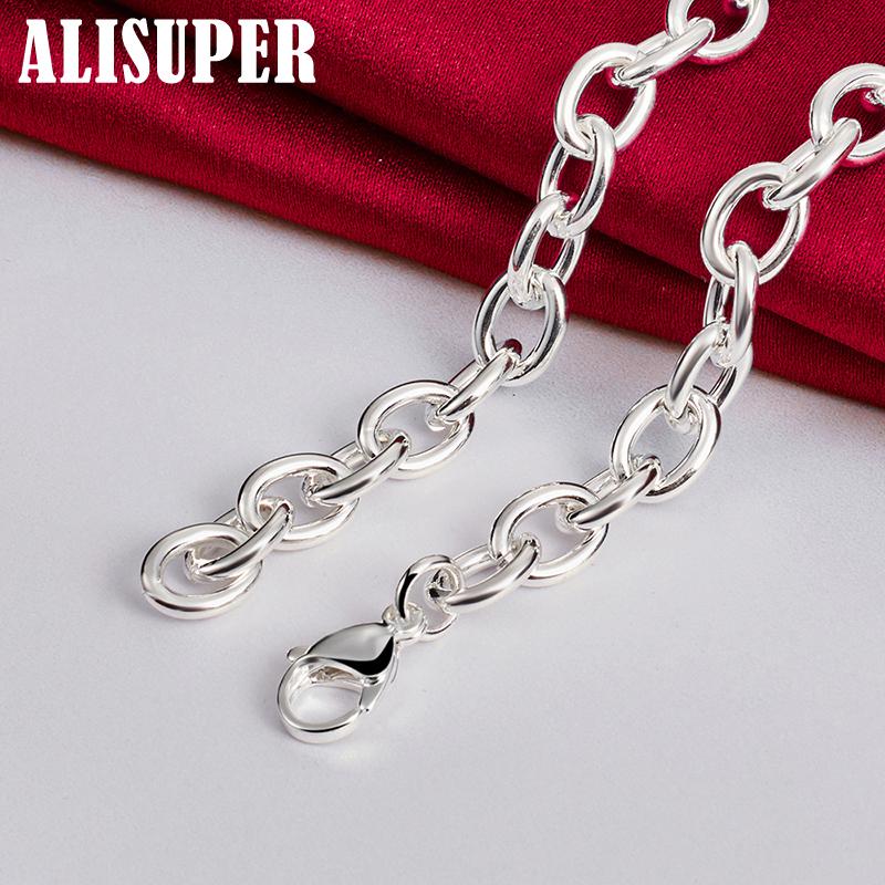 925 Sterling Silver 18 Inch Original Basic Chain Necklace Jewelry