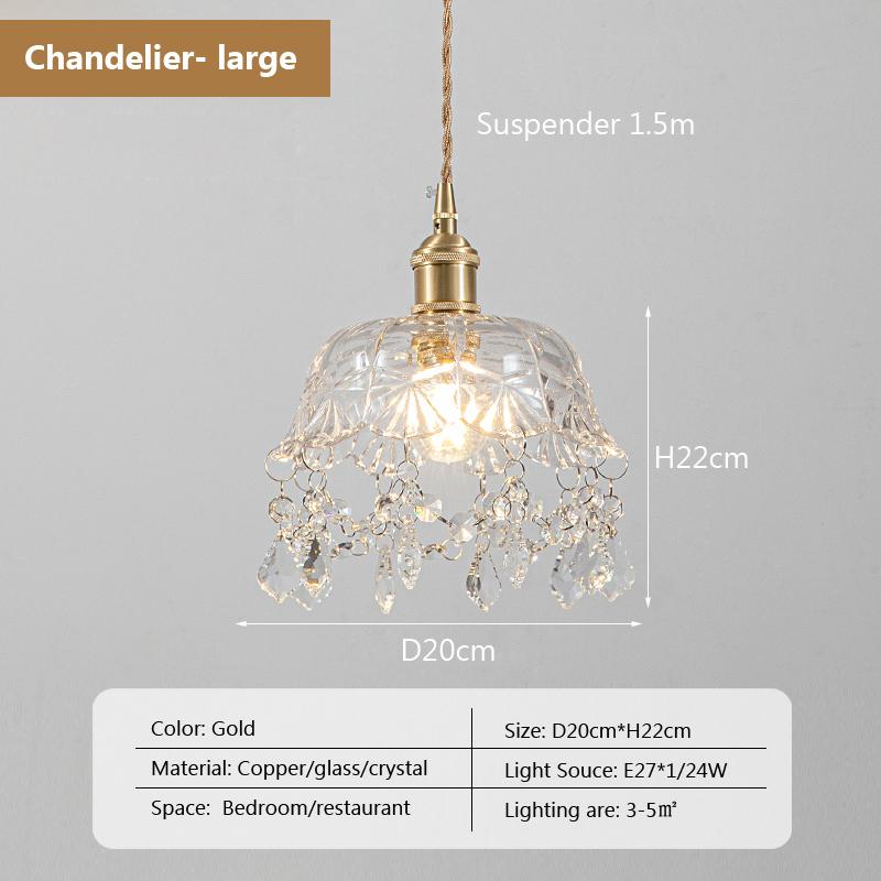LED Modern glass Pendant lamp living room Fixtures Glass European Retro Pendant Lighting Vintage Single head Lamp 110-220V