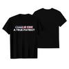 Unisex Round Neck Casual Printed Short-sleeved T-shirt Top