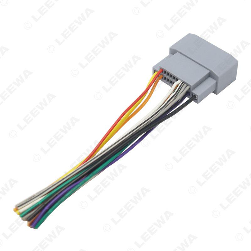 Compatible Jeep Wrangler/Compass CD/DVD Audio Wiring Harness Adapter