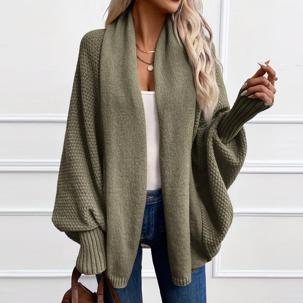 Womens Oversized Cardigan Sweaters Open Front Knit Casual Long  Sleeve Fall Sweater Coats