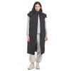Versatile Vest Hooded and Thin Belt Style Fashionable Korean Version Loose Women's Coat
