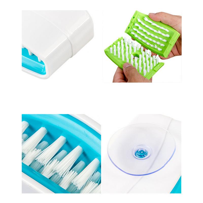 Fork Spoon Brush Cleaner Scrubber Kitchen Helper Cooking Tools Cutlery Gadget