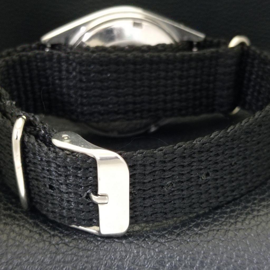 AUTOMATIC 6309A VINTAGE SEIKO 5 JAPAN MENS BLACK COLOR DIAL WATCH a701470-5 R206b-a701470