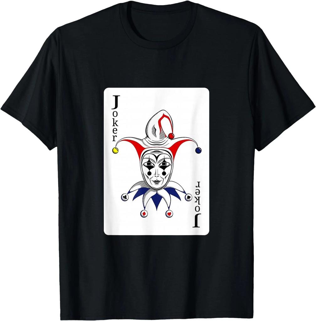 Joker T-Shirt Spielkarten T-Shirts T-Shirt
