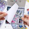 JIAMEI 30 Blatt Retro und Zukunft Serie Kawaii Ins Stanzbuchstaben Aufkleber Buch DIY Tagebuch Clipbook Ästhetische Aufkleber