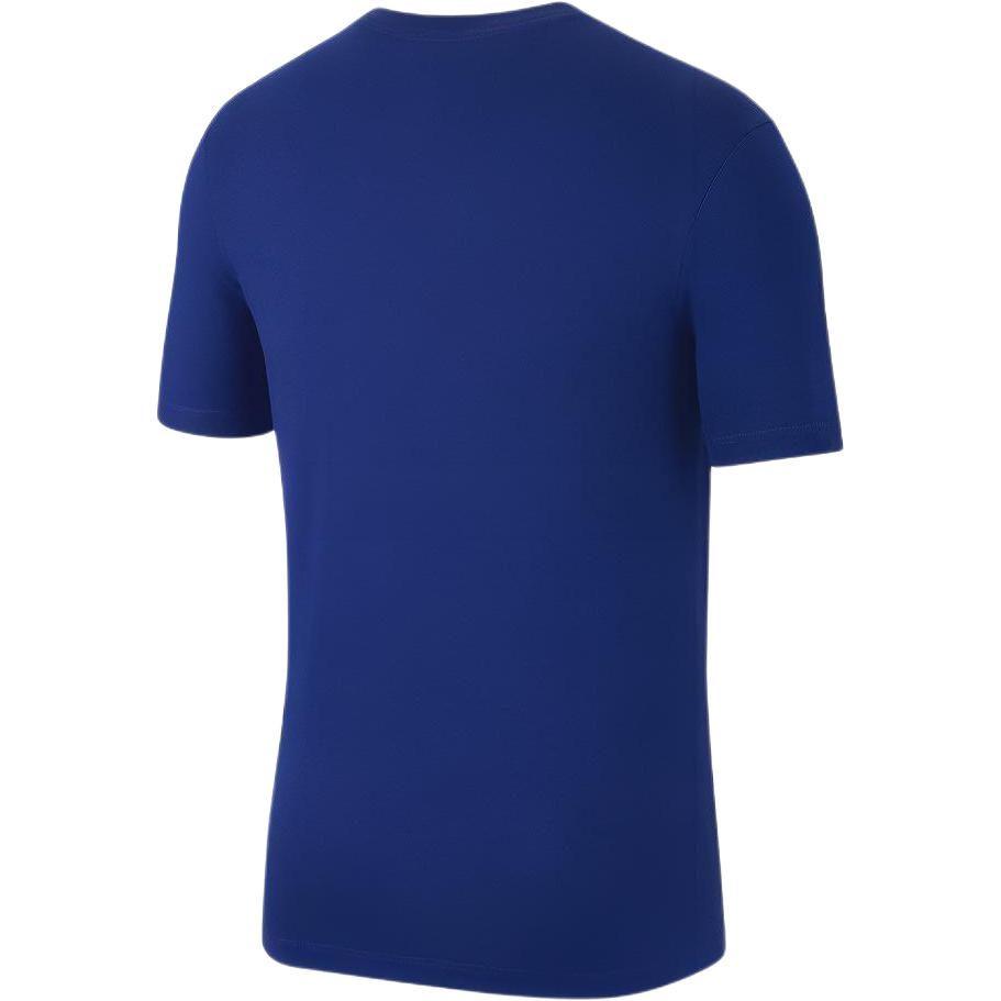 Nike T Shirts Men's Blue Crew Neck Moderate Straight Fit CK8954-495