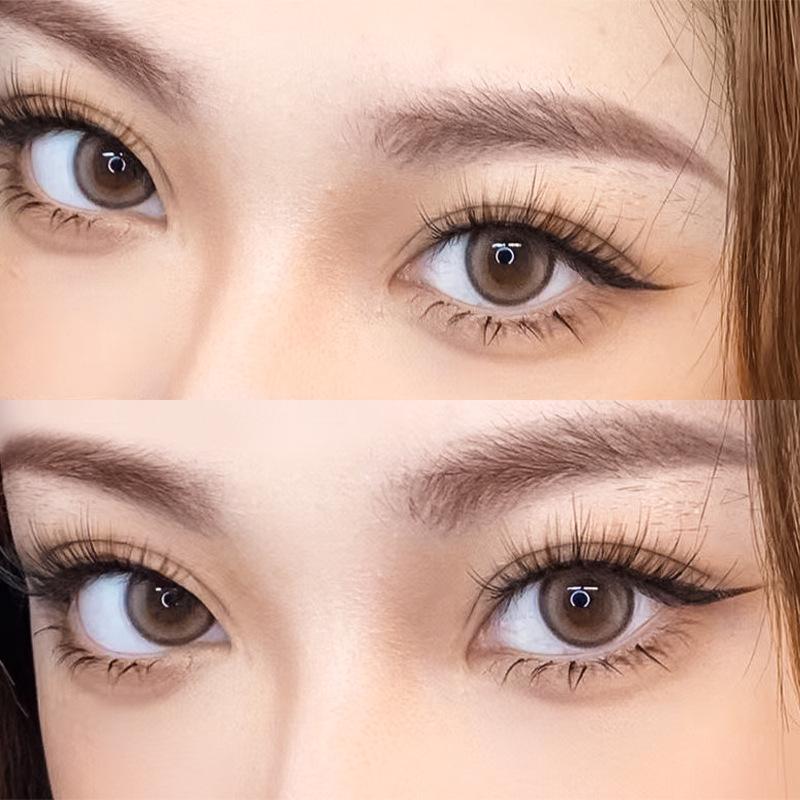 Feather Fan Style False Eyelashes - Lazy Series: Natural, Easy To Apply, Perfect for Novice Thai Makeup.