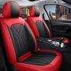 Universal Nappa Leather Car Seat Cushion and Cover - All-Season Full Surround Design