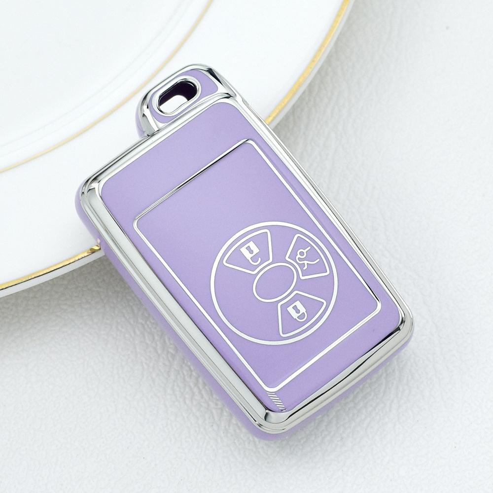 Original Color Car Key Case Cover Shell For LEAPMOTOR C01 B10 C11 Anti-Scratch Durable Auto Key Protector Garnish Accessories