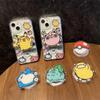 Pop Sockets Magnetic for Magsfae Cute Elf Grip Tok for IPhone 17 Pro Max NEW Korea Cute Cartoon Pokemon Animal Stand Foldable Bracket Holder