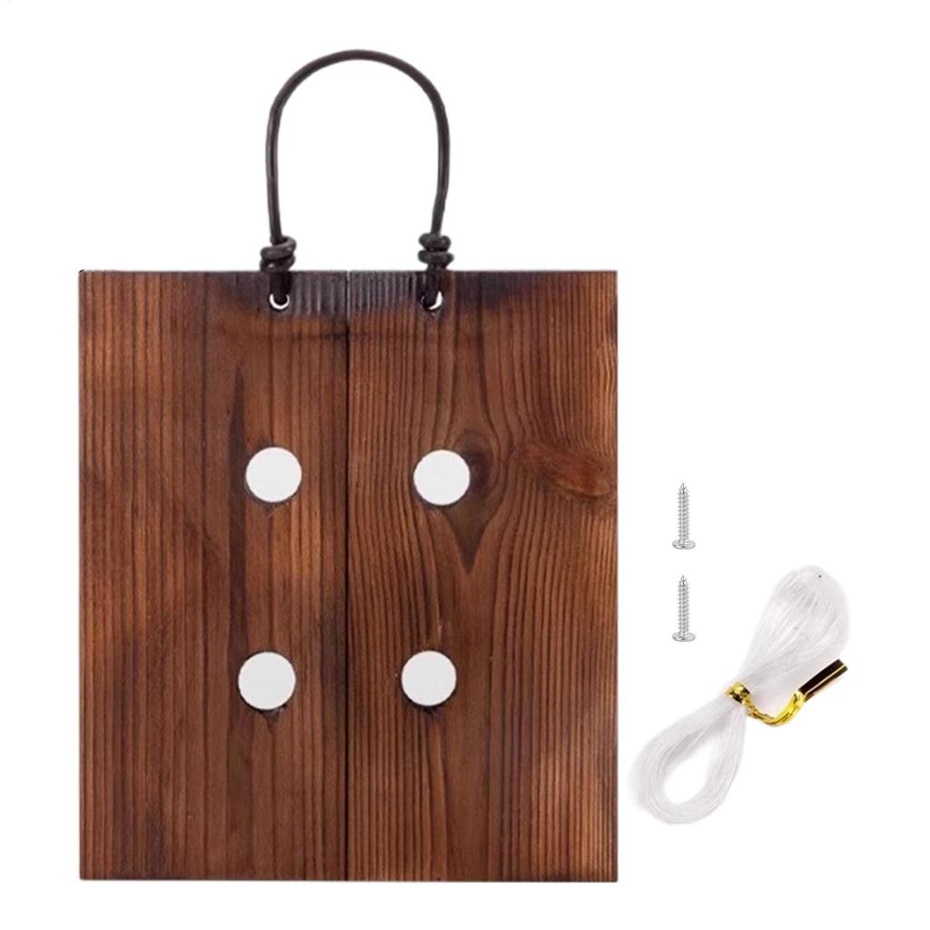 Wood Staghorn Fern Hanging Board Wall Mounted Planter Board Vertical Garden Mounting Plate Staghorn Fern Mounting Kit
