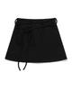 MOAA String Wrap Layered Skort (Black)