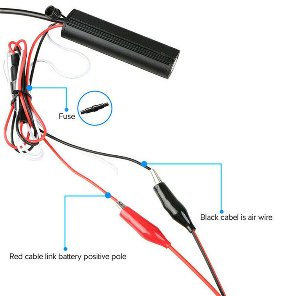 12X Motorrad Roller Rgb Led Neon Unterbodenbeleuchtung Streifen Kit Dc 12V Universal