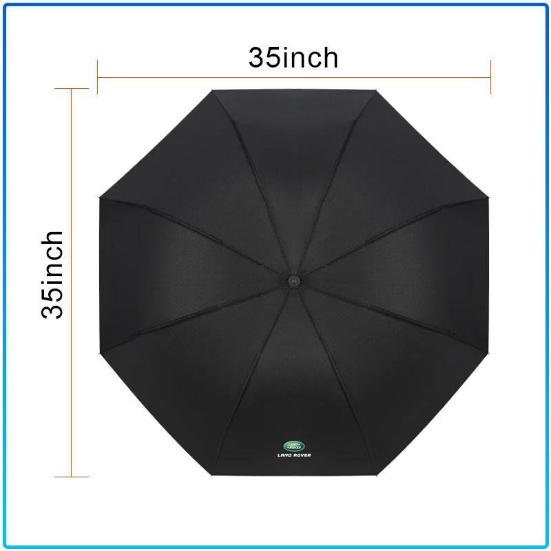 For Land Rover Santana Maqueta Discovery 1 2 3 4 110 Ir3 Radio Control 1Pcs Windproof Rain Fully Automatic Compact 3 Folding Umbrella Car Accessories
