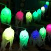 Halloween Light String LED White Yarn Skull Battery Light Ghost Festival Horror Atmosphere Decorative Lights