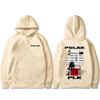 Felpa con cappuccio grafica rapper Plk Polak Uomo Vintage Casual Oversize Felpa con cappuccio Musica Pop Uomo Donna