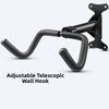 Scalable Beam Bicycle Frame Foldable Design Mounted Bike Rack Stretchable Bike Holder  Space Saving