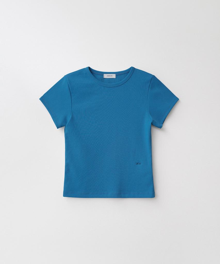ANDNEEDS Bessette Half Tee (Blue)