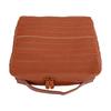 Borsa da Trucco Parallela Impermeabile Grande Capacità Scomparti Multipli Portatile Pieghevole Borsa da Trucco per Donne Marrone