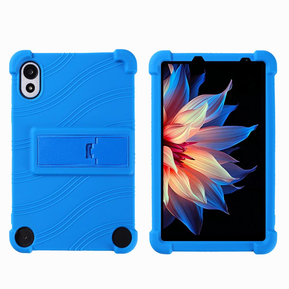 TechLife Pad Lite 8 İnç Sıvı Silikon Düşmeye Karşı Korumalı Standlı Kılıf