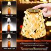 Wireless Bottle Lamp 3Color Touch Dimming Cordless Lampshade Rechargeable Wine Bottle Lights for Bedroom Living Room Kitchen