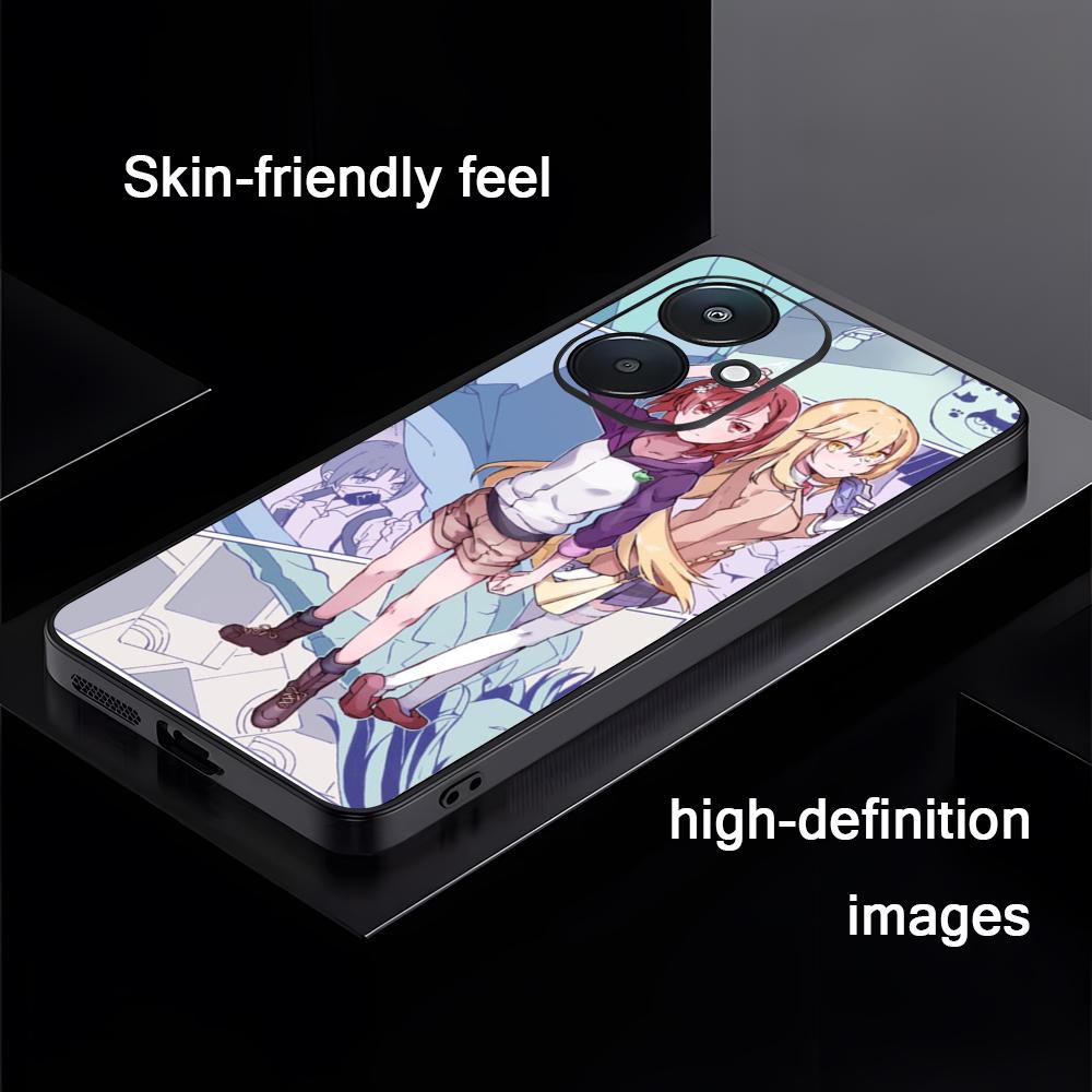 A Certain Scientific Railgun Phone Case For Xiaomi Redmi 14C 13C 12C Note14 13 12 11 10 Pro Plus S Soft Black Phone Cover