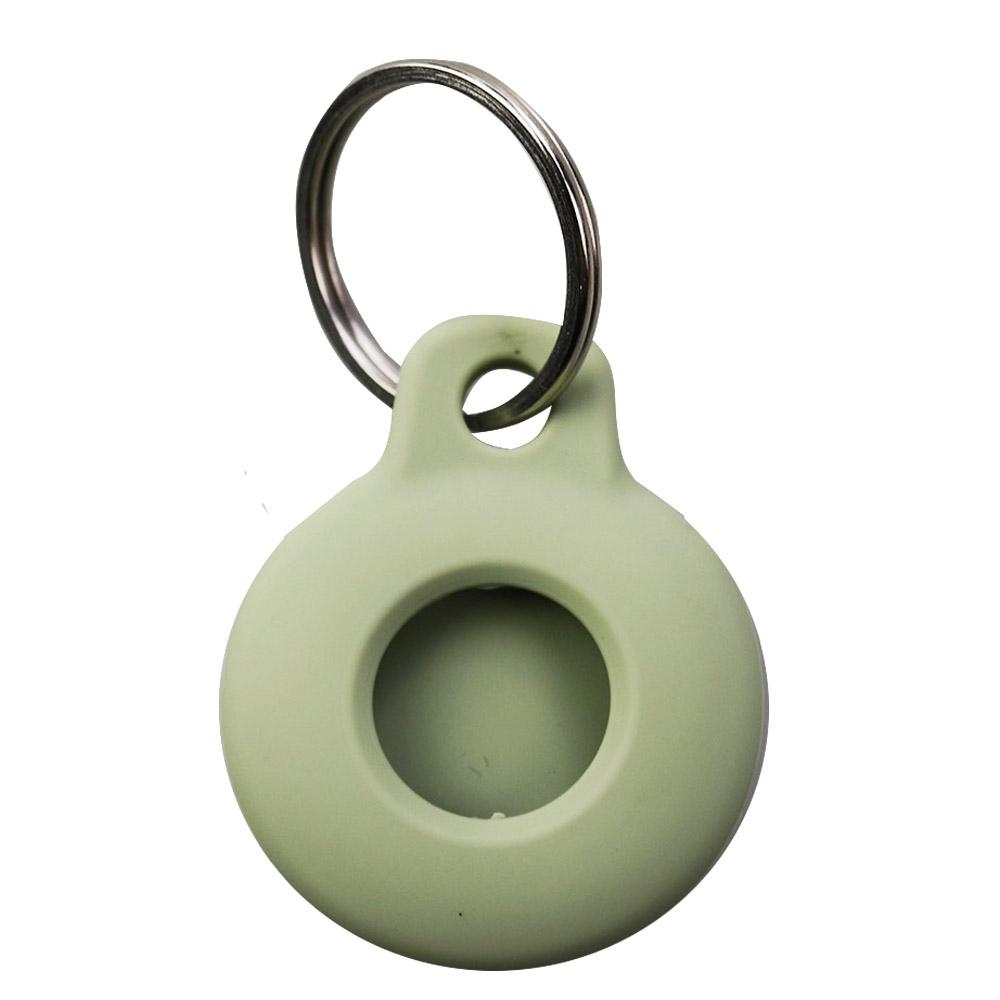 1PC Silicone For AirTags Tracker Locator Protective Case with Keychain Anti-lost Device Sleeve Smart Accesso ProtectsIm Pacting