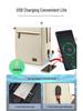 Versatile Large Capacity Color Block Business Travel Backpack