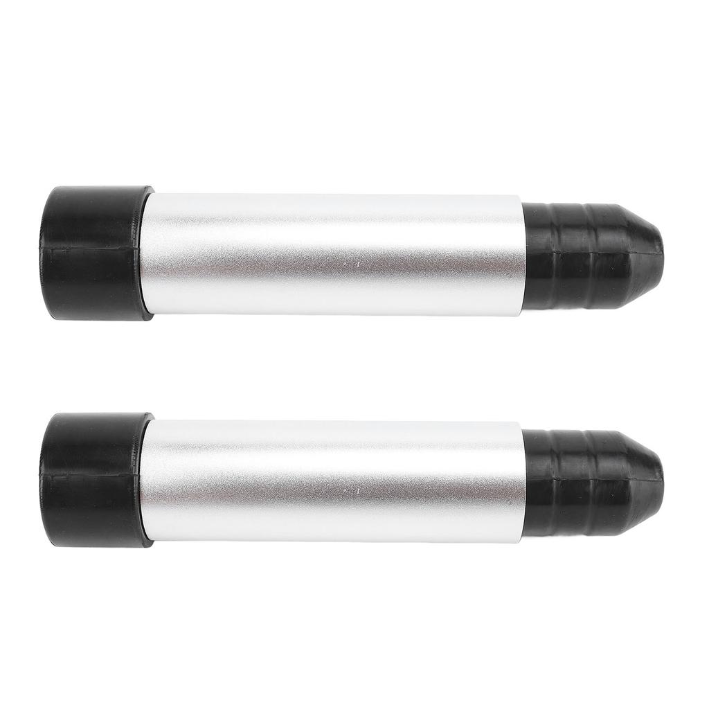 2PCS Outboard Transom Saver Aluminum Alloy Rubber Boat Motor Transom Support for Outboards Motor Trim Tilt Systems