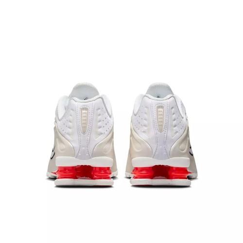 Nike WMNS Shox R4 White Phantom Picante Red AR3565-103 Women's Size
