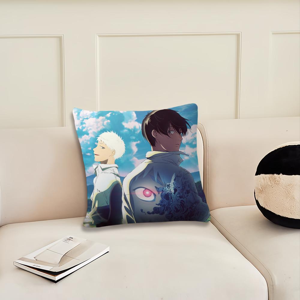 T-The Summer Hikaru Died Anime cushion cover Cushion Room Bedroom Headboard Sofa Living Backrest Nap Time Pillow Case