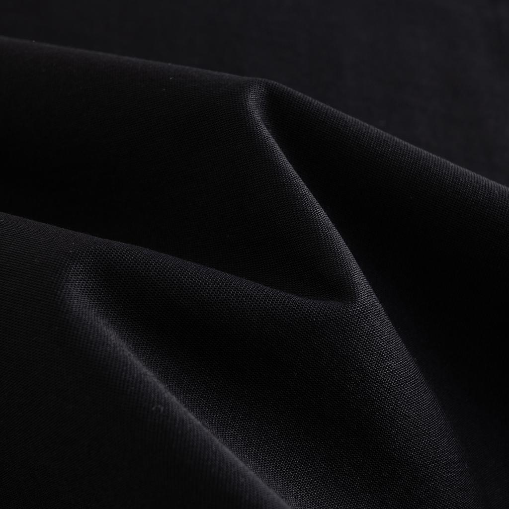 Anta Casual Loose Short Sleeve Knitted T-Shirt Unisex Tops Basic-Black 972628119-7