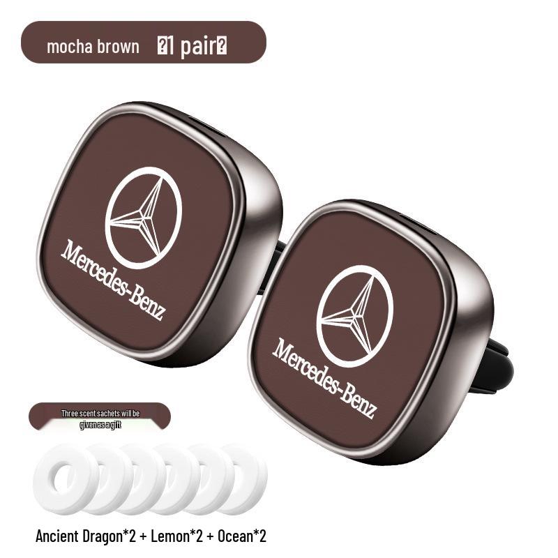 Mercedes-Benz C/E/S-Class GLC/GLA/GLE/GLB Car Air Vent Freshener - Long-lasting Light Fragrance