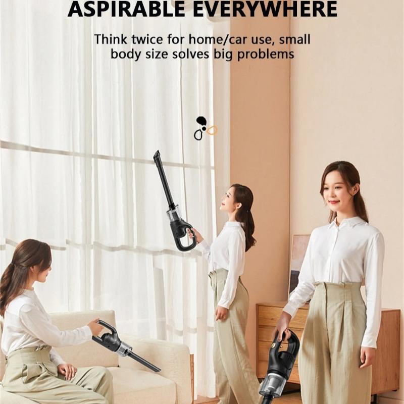 Wireless Handheld Vacuum Cleaner Cordless Handheld Chargeable Auto Vacuum for Home Car Pet Mini Vacuum Cleaner 50000Pa