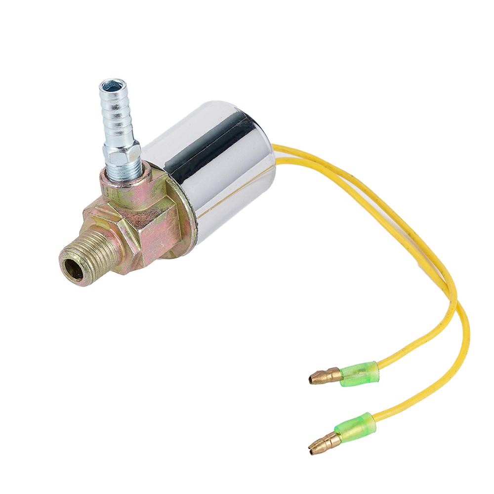 1/4inch 12V 24V 10A NEW Metal Car Train Truck Air Horn Electric Solenoid Valve Heavy Chrome