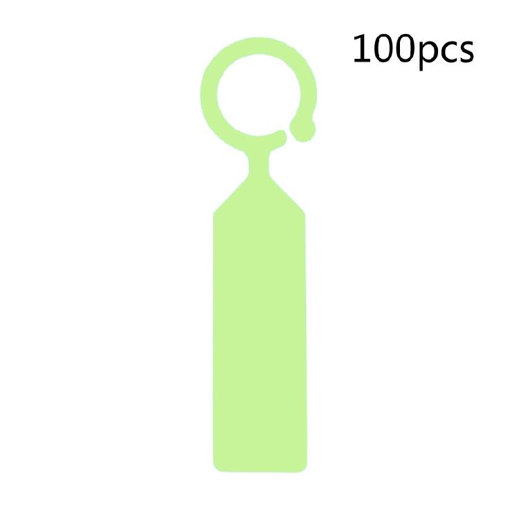 Waterproof Ring For Nursery Vegetable Flower Plant Labels, Seedlings, Orchids, Garden Floral Markers, Plastic Signboards