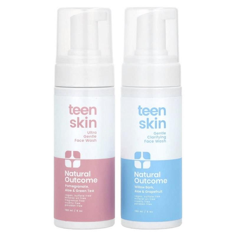 Natural Outcome TeenSkin Clarifying Face Wash Set 150ml each
