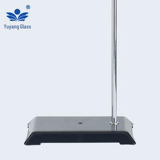 Iron Titration Stand with Three-Ring Butterfly Clip and Condenser Cross Clip
