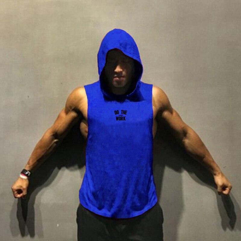 Muscleguys Men's Training Fitness Clothes Loose Comfortable Breathable Vest Summer Running Sleeveless Sports Tops