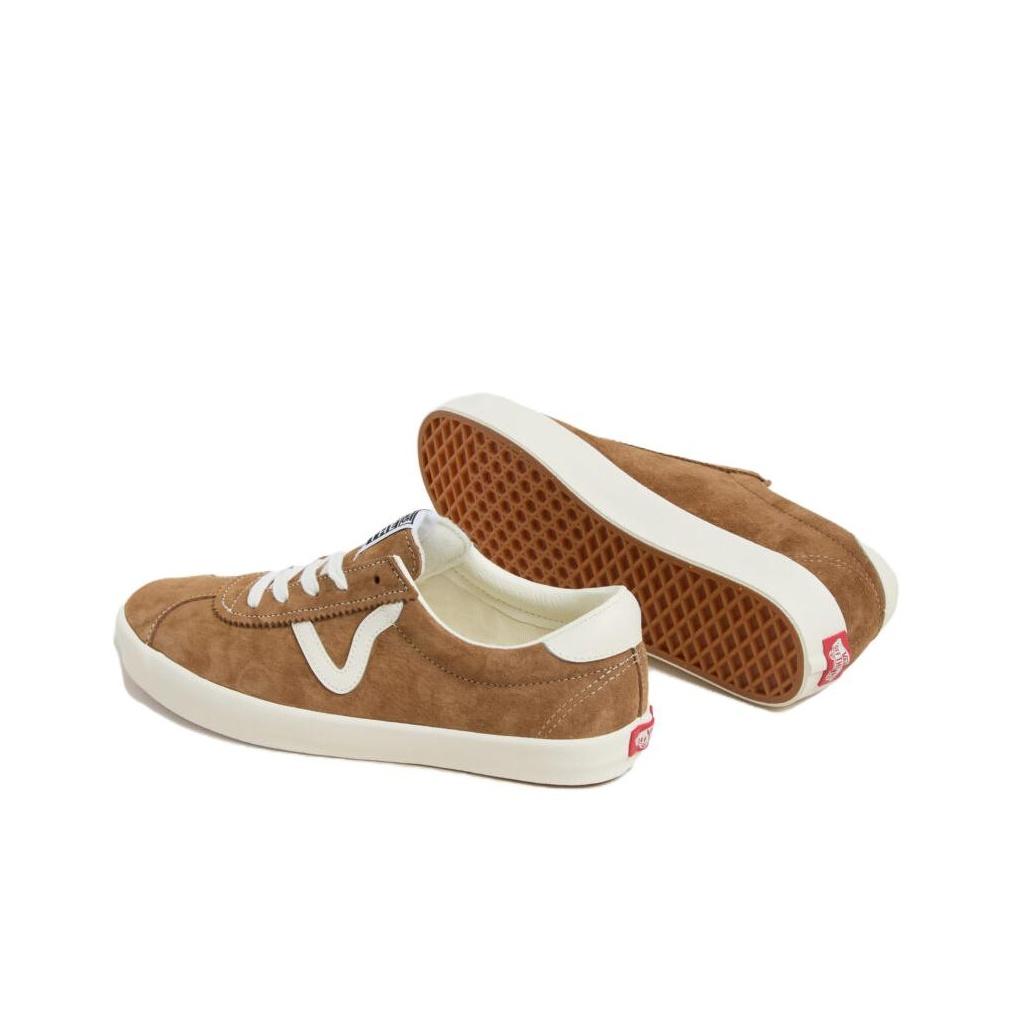 Vans Sport Low Comfortable Thin Sole Durable Low Top Skate Shoes Unisex Sneakers Brown VN000D6NBRO