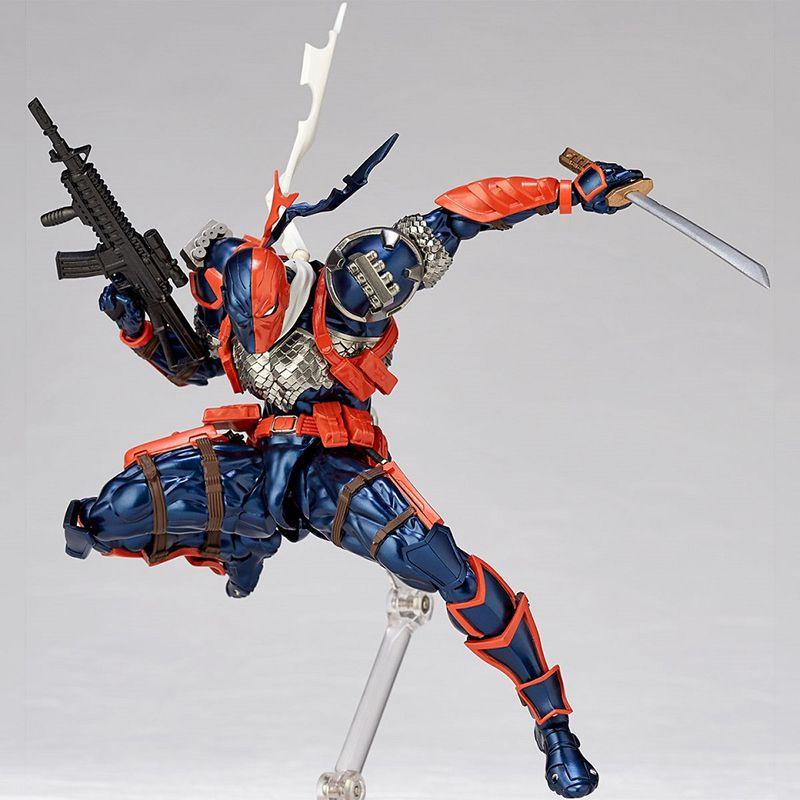Revoltech Amazing Yamaguchi Deathstroke No011 Highly Detailed Pvc Action Figure Collectible Toy
